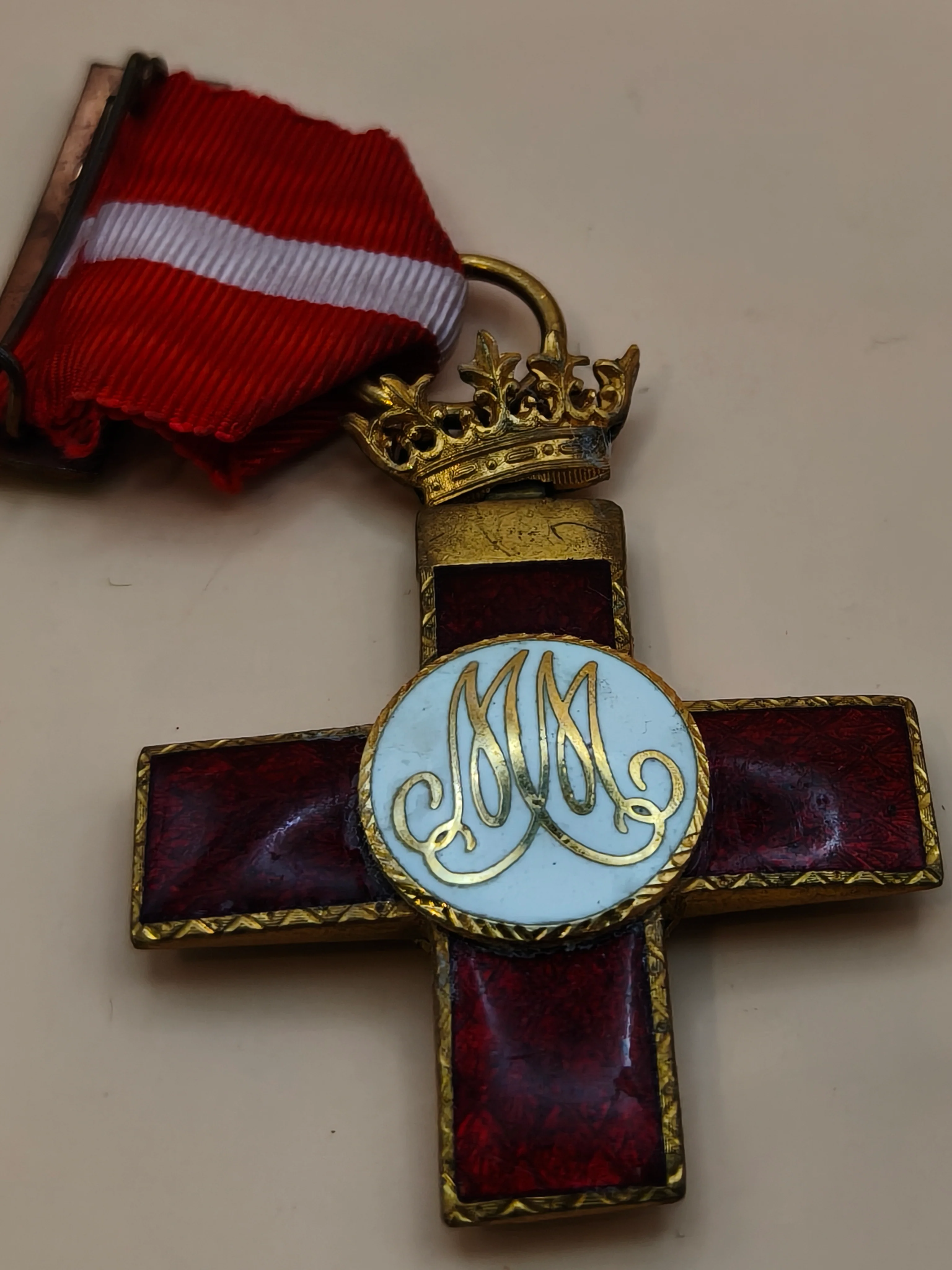 Cruz roja m��rito militar. Guerra civil espa?ola.