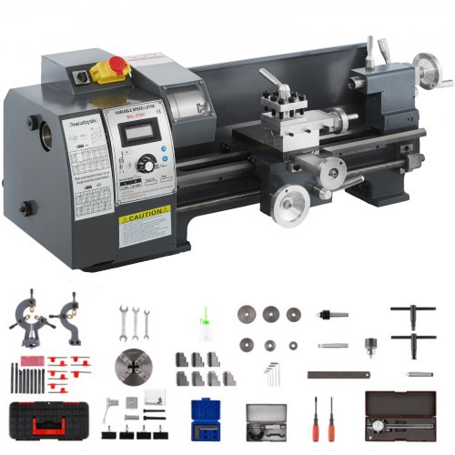 1100 Watt Mini Metall Drehmaschine 8X16 Zoll für Metall Bank Drehmaschine Präzision Paralleldrehmaschine