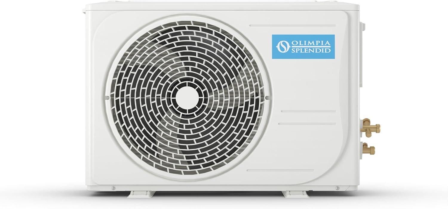 Olimpia Splendid, Mystral S1 E 12 Air Conditioning 12000 BTU / h Monosplit Inverter, Gas R32, Class A++, Cooling Function, Heating, Dehumidification and Ventilation, Integrated Wifi