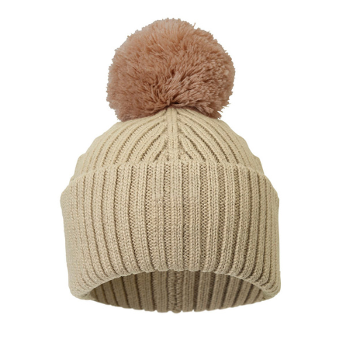 Elodie Details CZAPKA WOOL BEANIE 3-100 PURE KHAKI