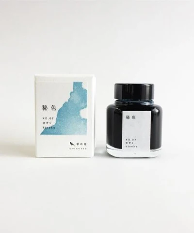FP INK - KYO NO OTO 40ML NO.07 - LIGHT BLUE (HISOKU)