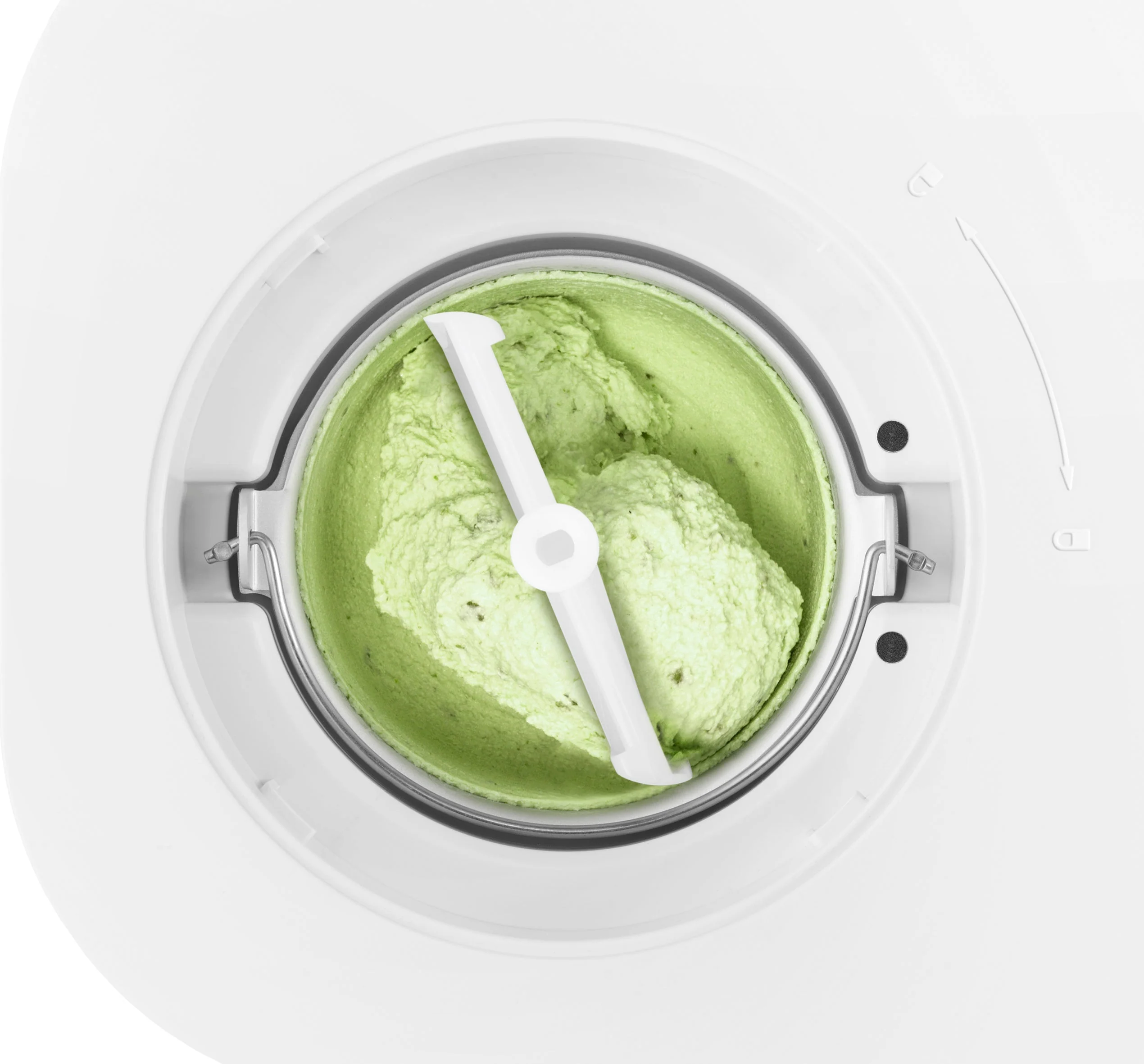 2025 Macchina per gelato Snow con libro di ricette incluso, capacità 1 L