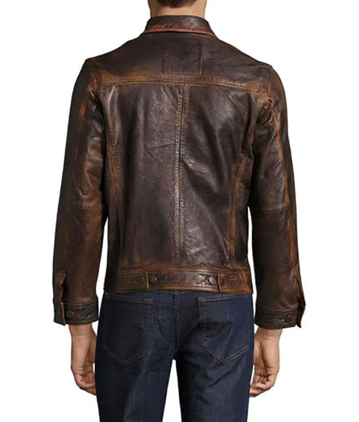Men’s Gilded Age Cognac Brown Jacket
