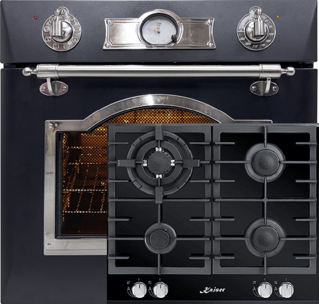 Backofen-Set EH 6355 Em Sil+KCG 6380