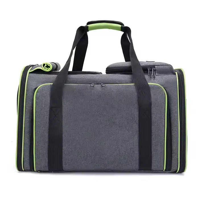 Expandable Pet Carrier Bag �C Breathable Mesh, Foldable & Lightweight