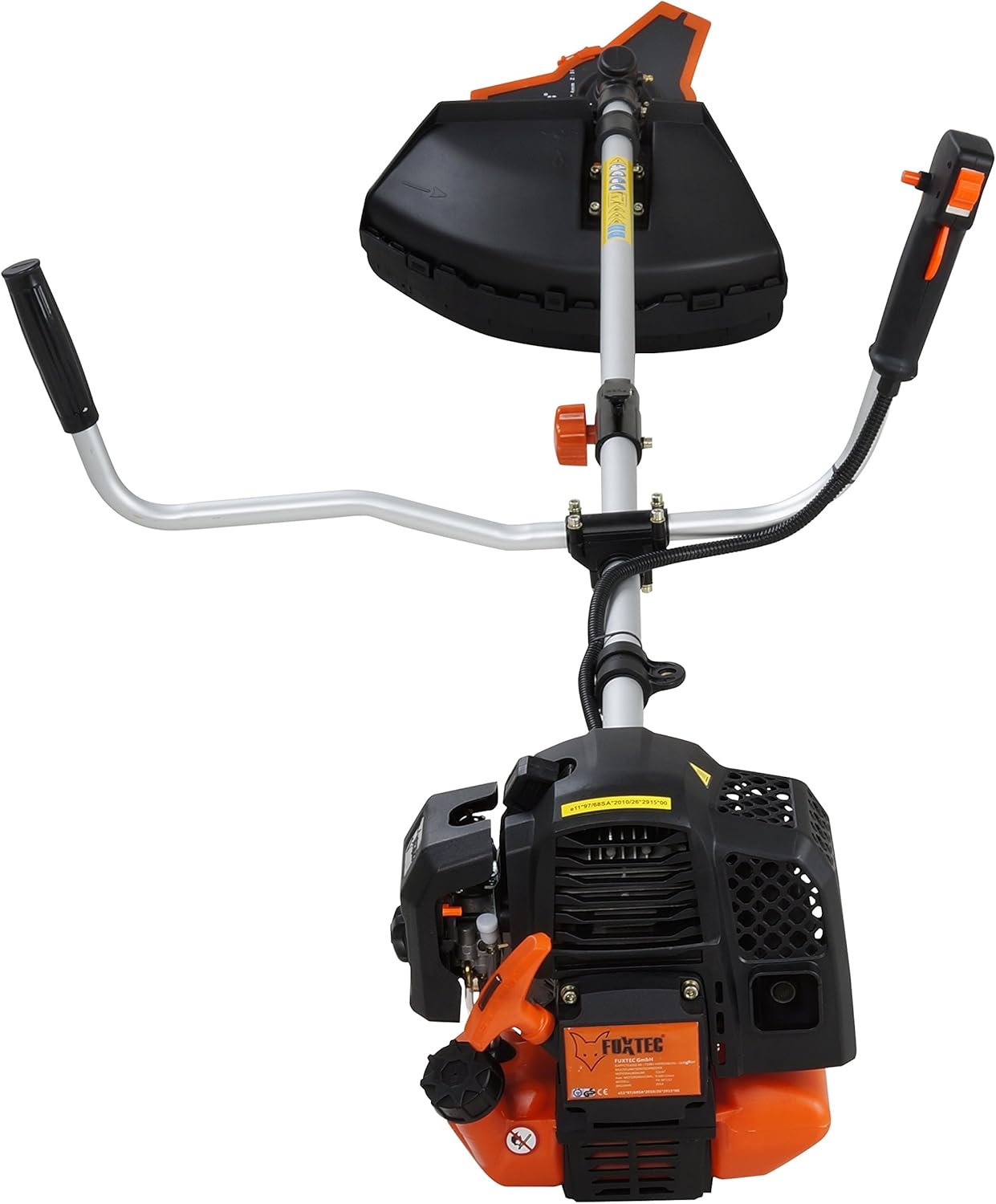 FUXTEC Benzin Motorsense FX-MS152 mit 52 cc, 2in1 Multitool, Profi-Tragegurt und 3 PS Leistung Trimmer Rasentrimmer Freischneider fs Faden 2-Takt, getestet in der Oberklasse mit Note 1,4 Easy Starter