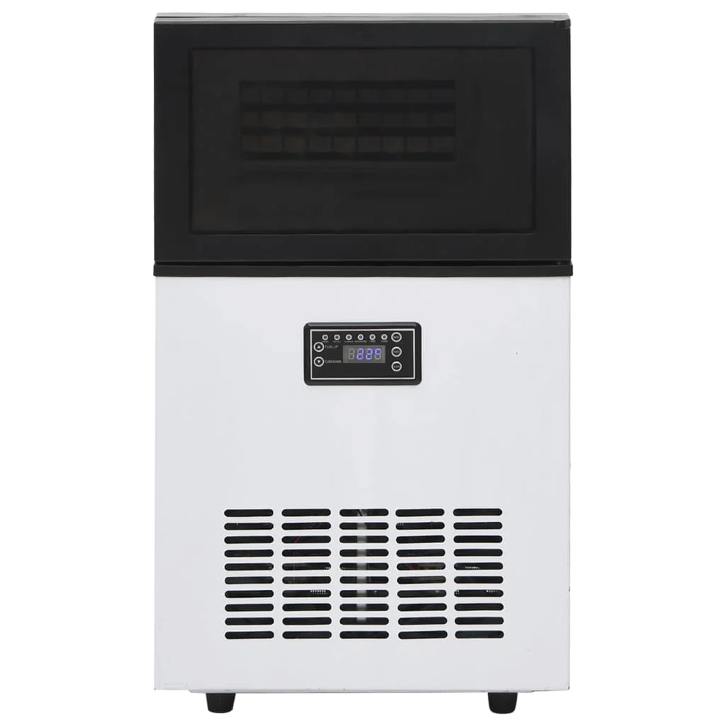 Macchina per il Ghiaccio da 420 W Nera 45 kg/24 h