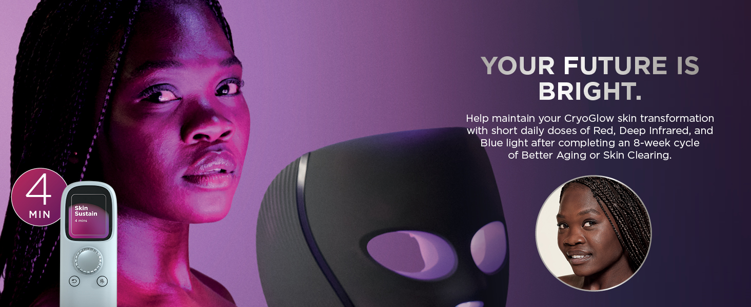 Shark Cryoglow; Skincare; device