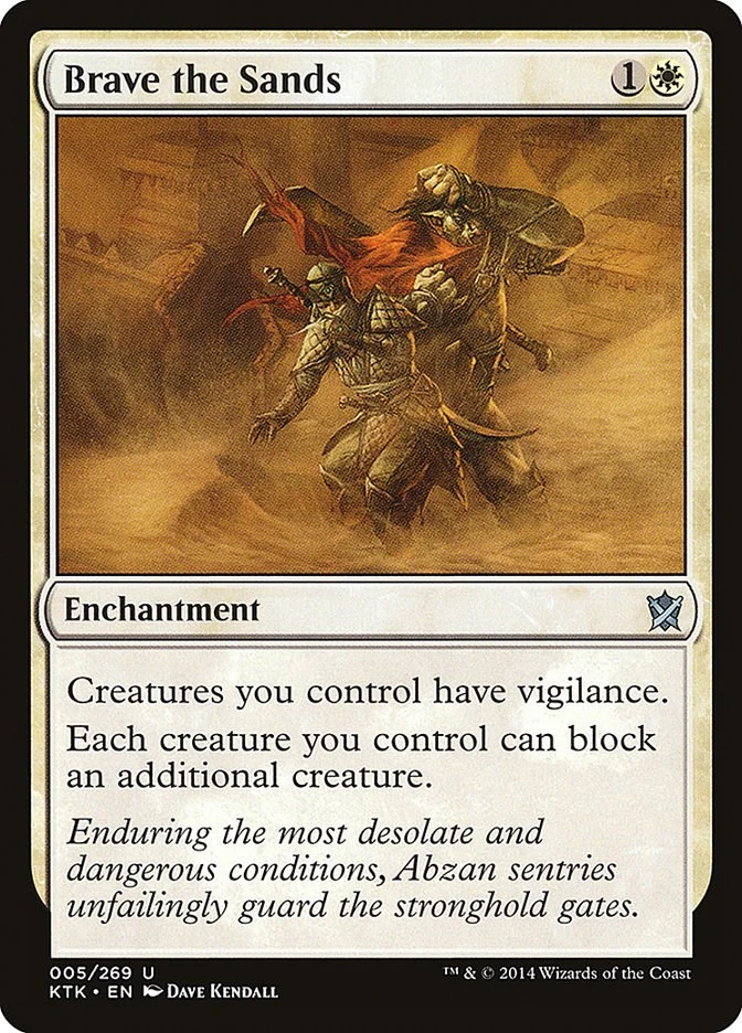 Brave the Sands (5) (Khans of Tarkir)