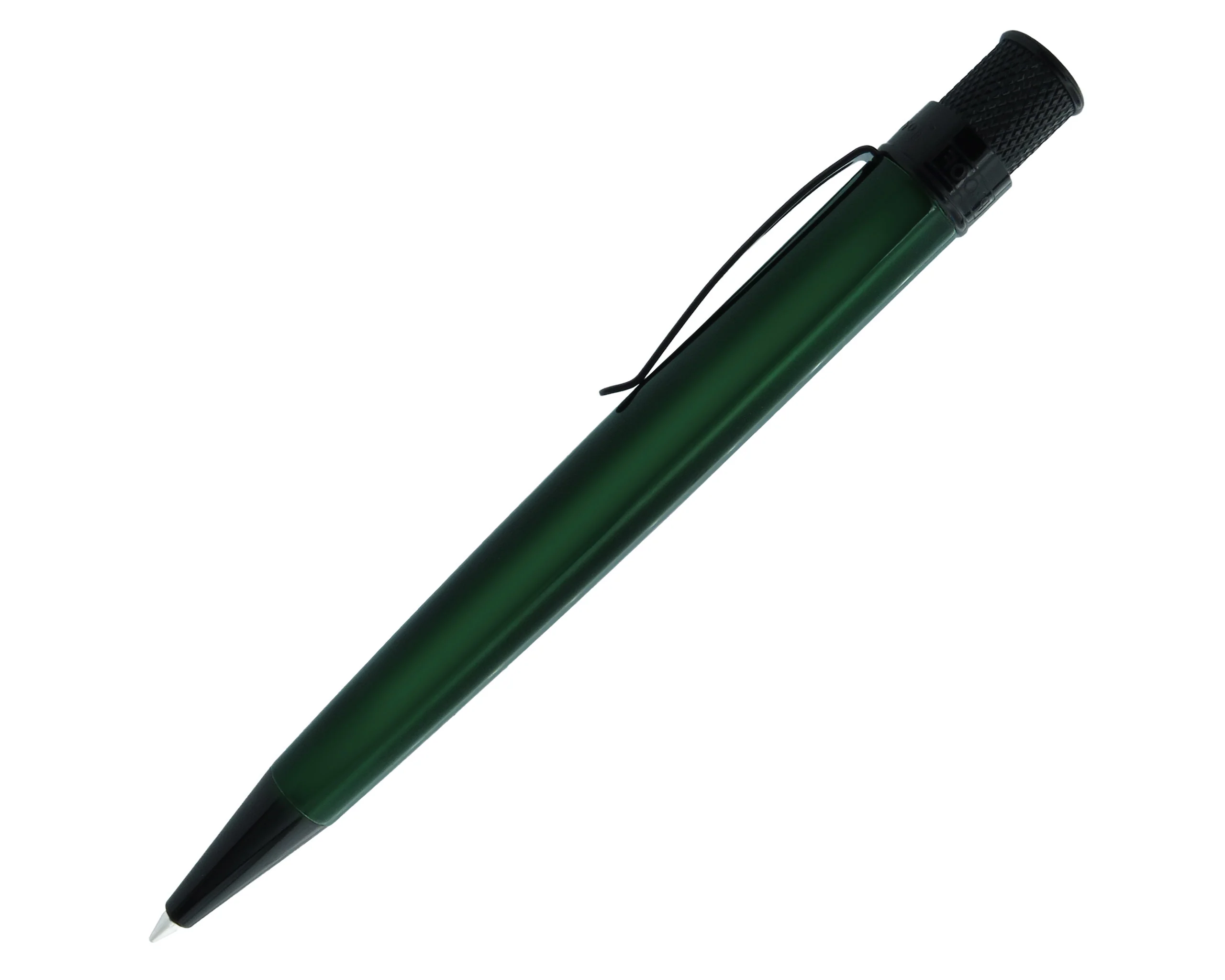 Retro 51 Tornado? Stealth Lacquer Rollerbal Pen - Emerald Green