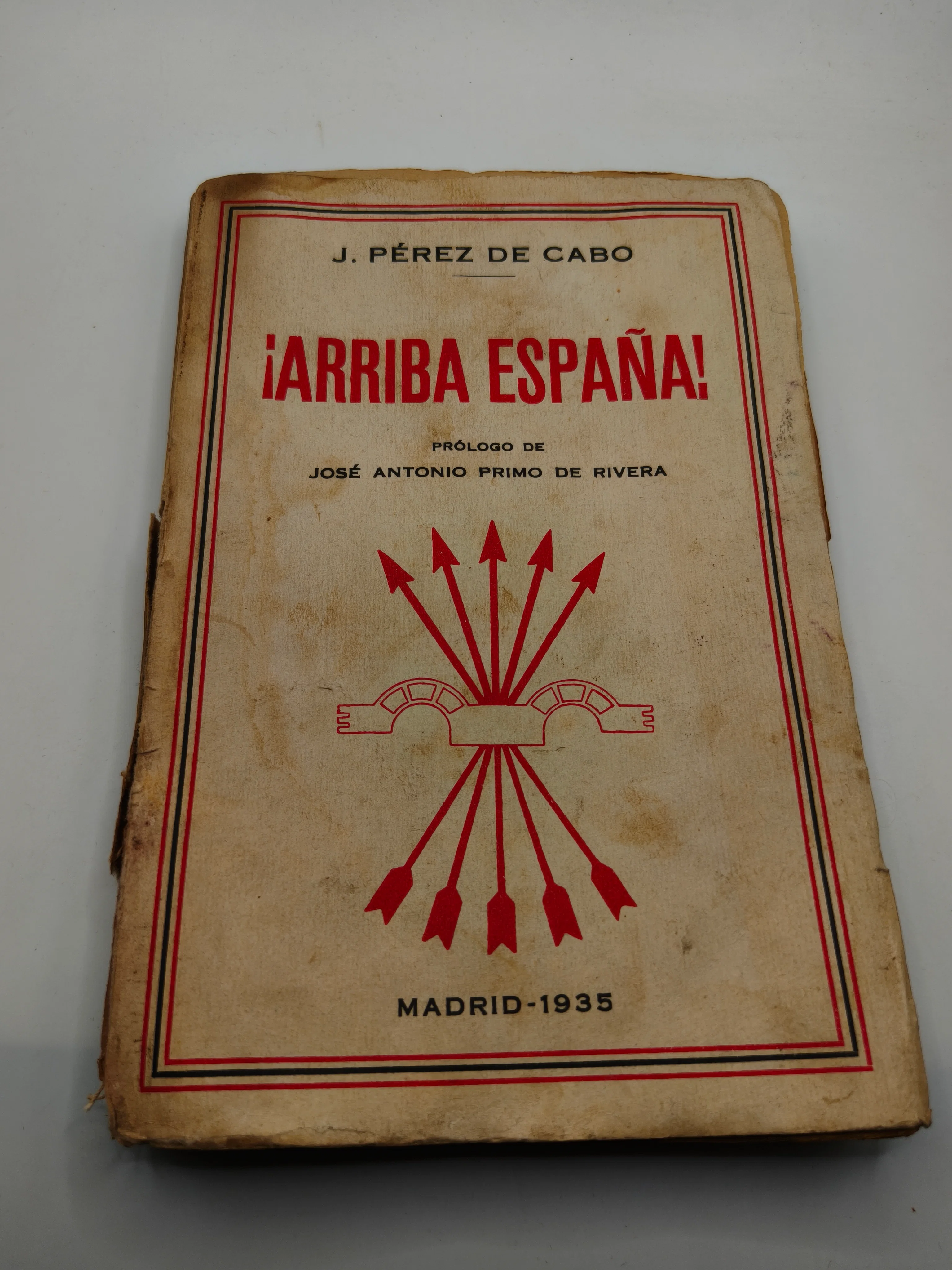 Libro de Falange 1935 !Arriba Espa?a!. Espa?a