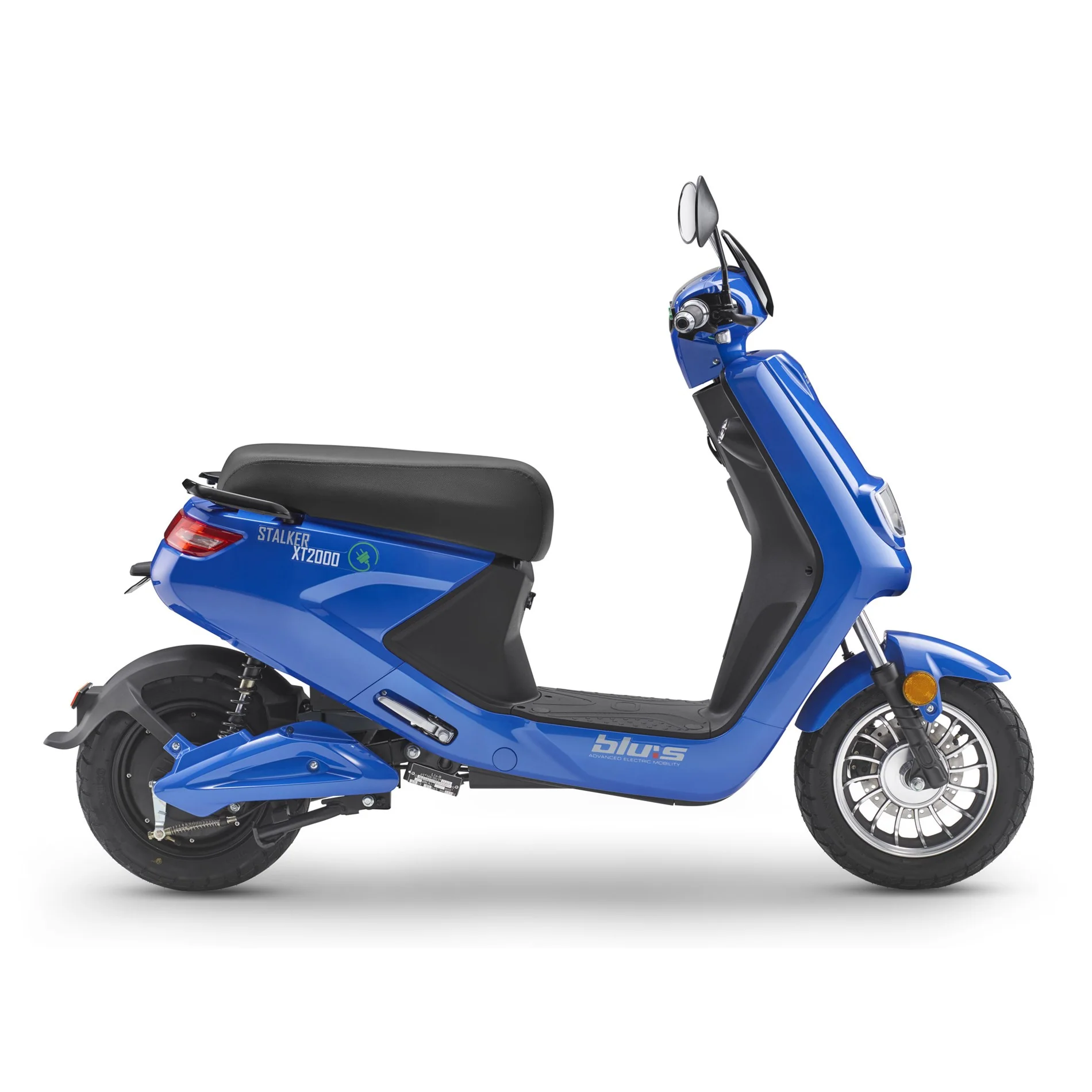 Blus Elektroroller 45km/h, XT2000, blue race