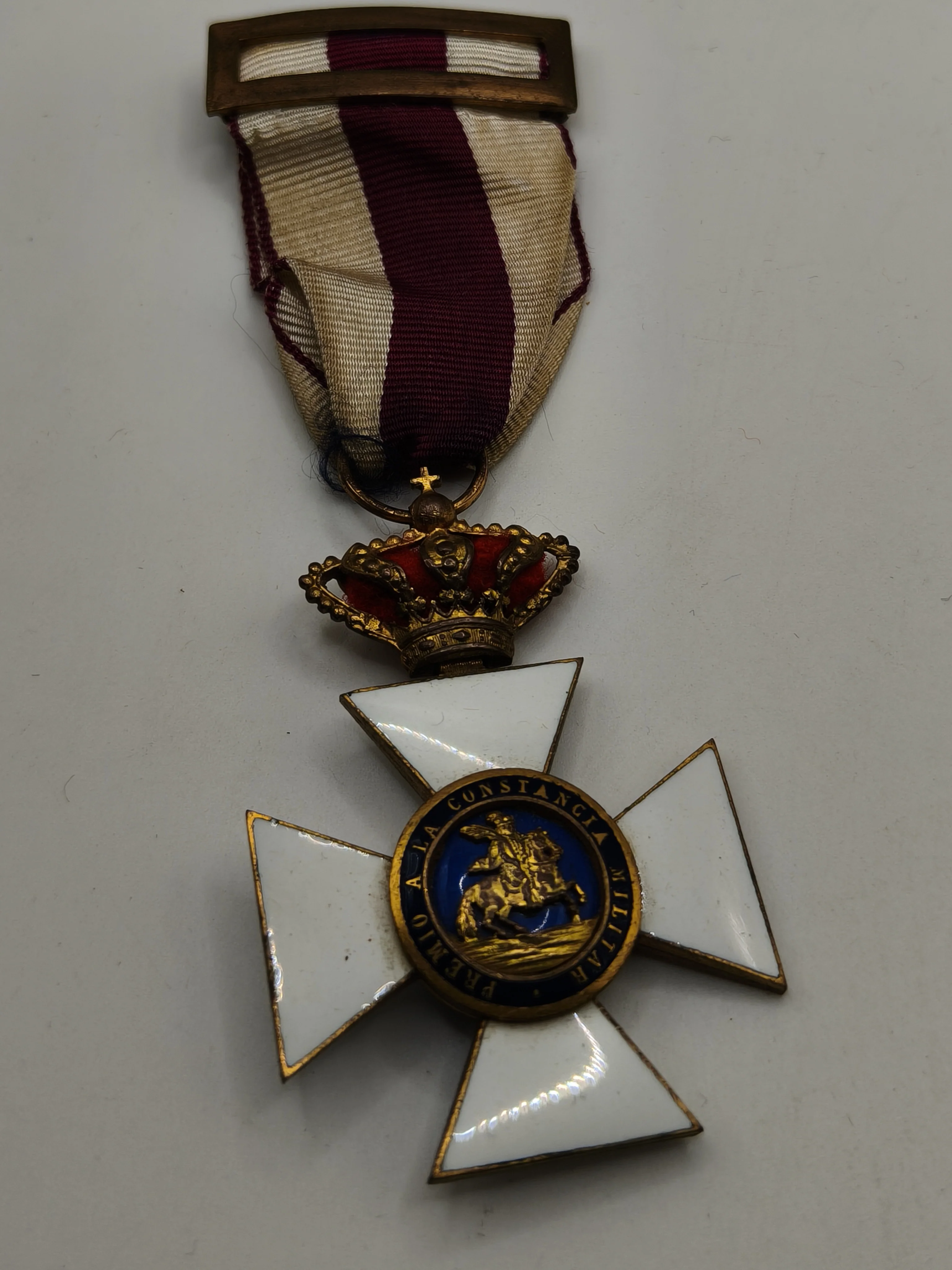 Cruz orden san Hermenegildo. Alfonso XIII