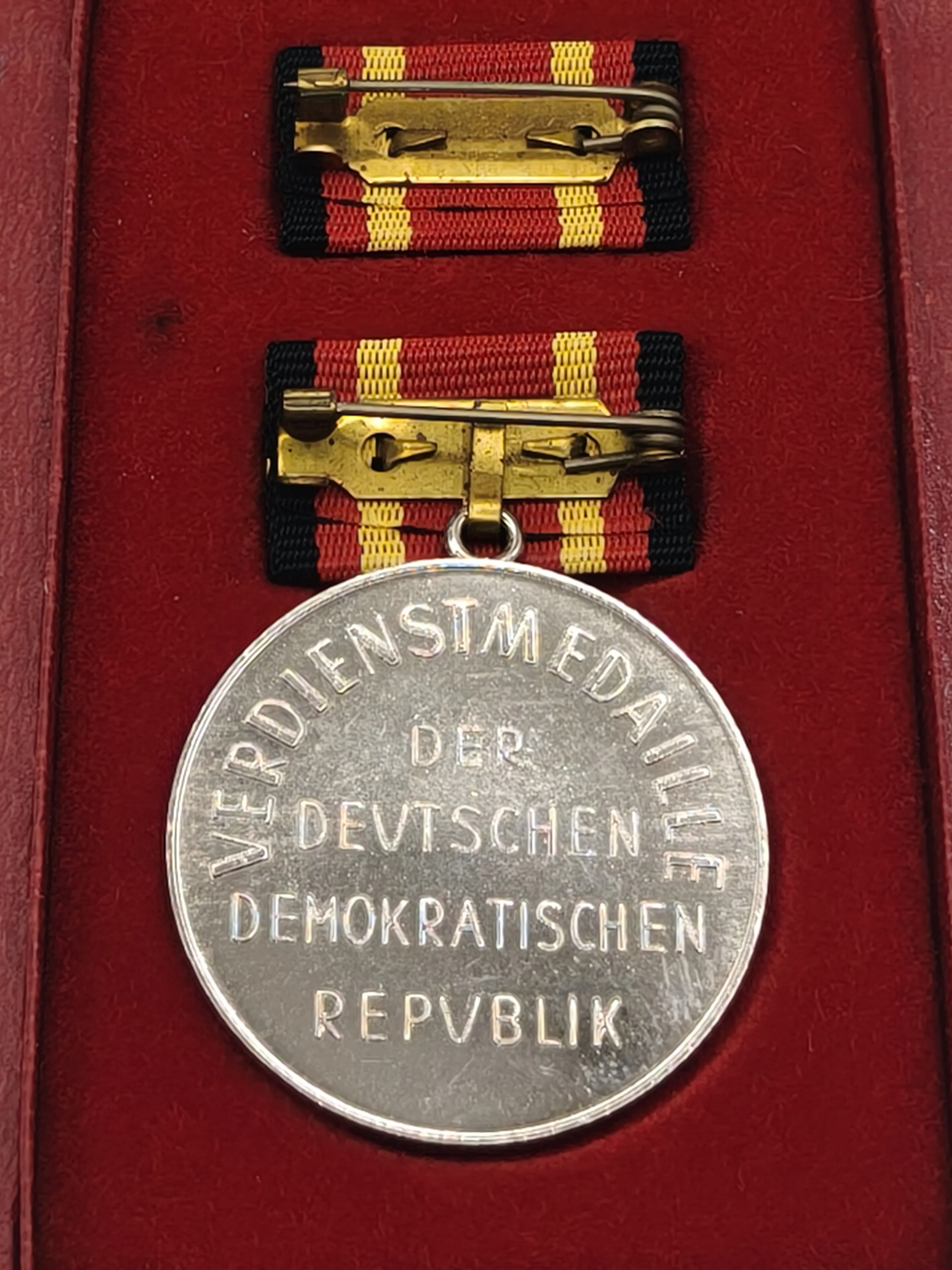 DDR Merit Medal. Germany.
