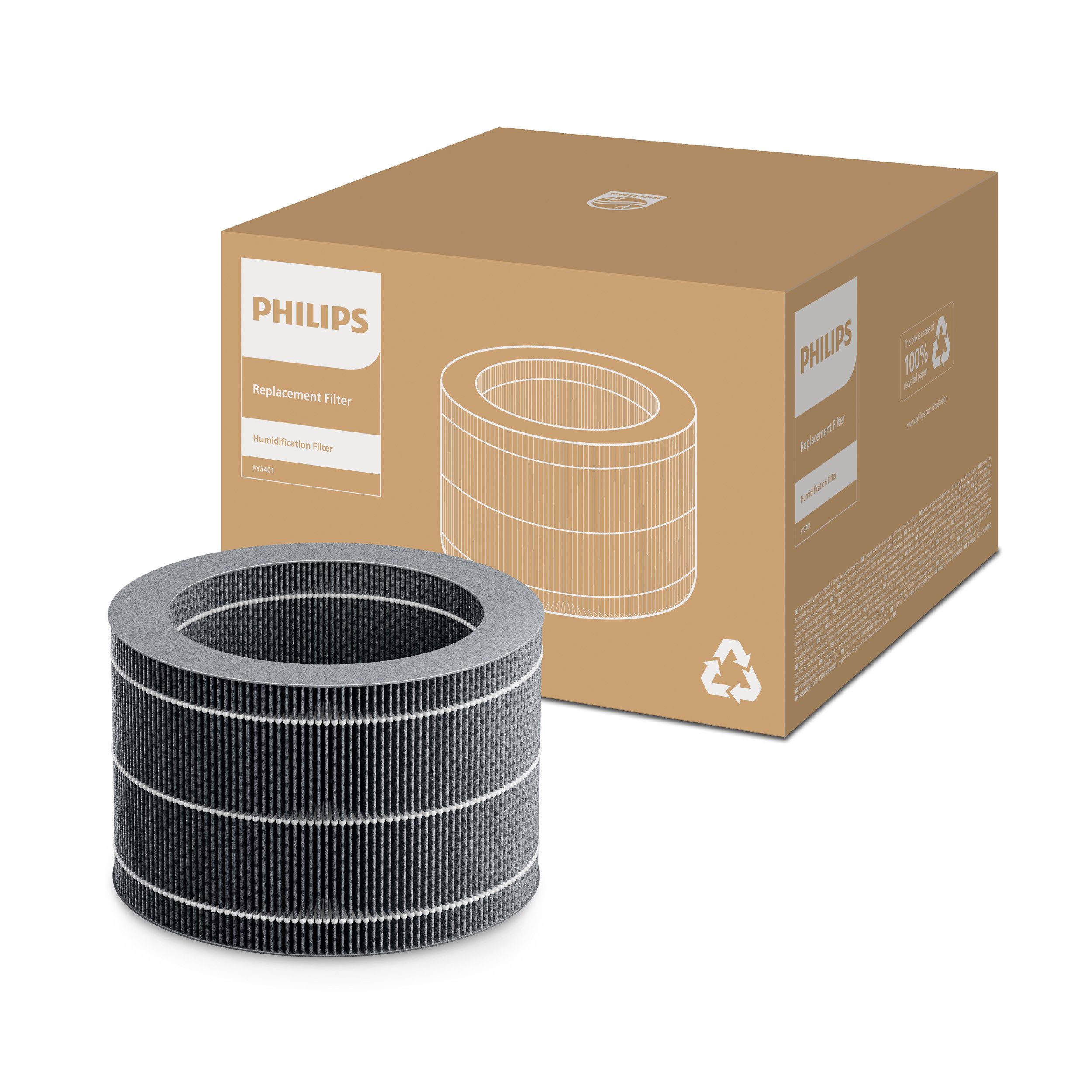 Befeuchtungselement FY3401/00 mit NanoCloud Technologie