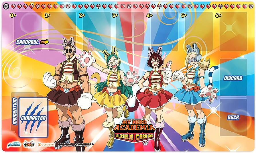 My Hero Academia Wild Wild Pussycats Playmat