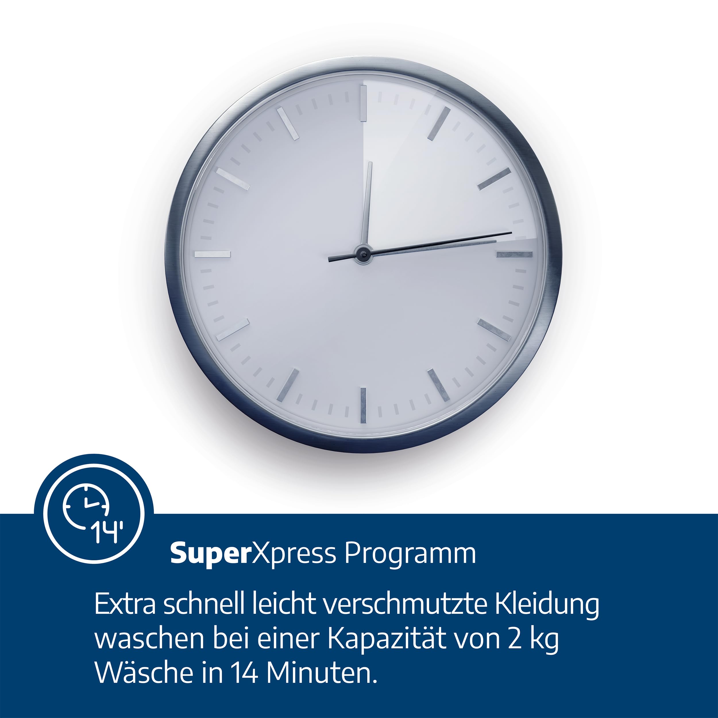 Wärmepumpentrockner B3T41239A 7 kg mit SteamCure Dampffunktion und AquaWave-Schontrommel, 15 Programme, 54,3 cm tief, Weiß