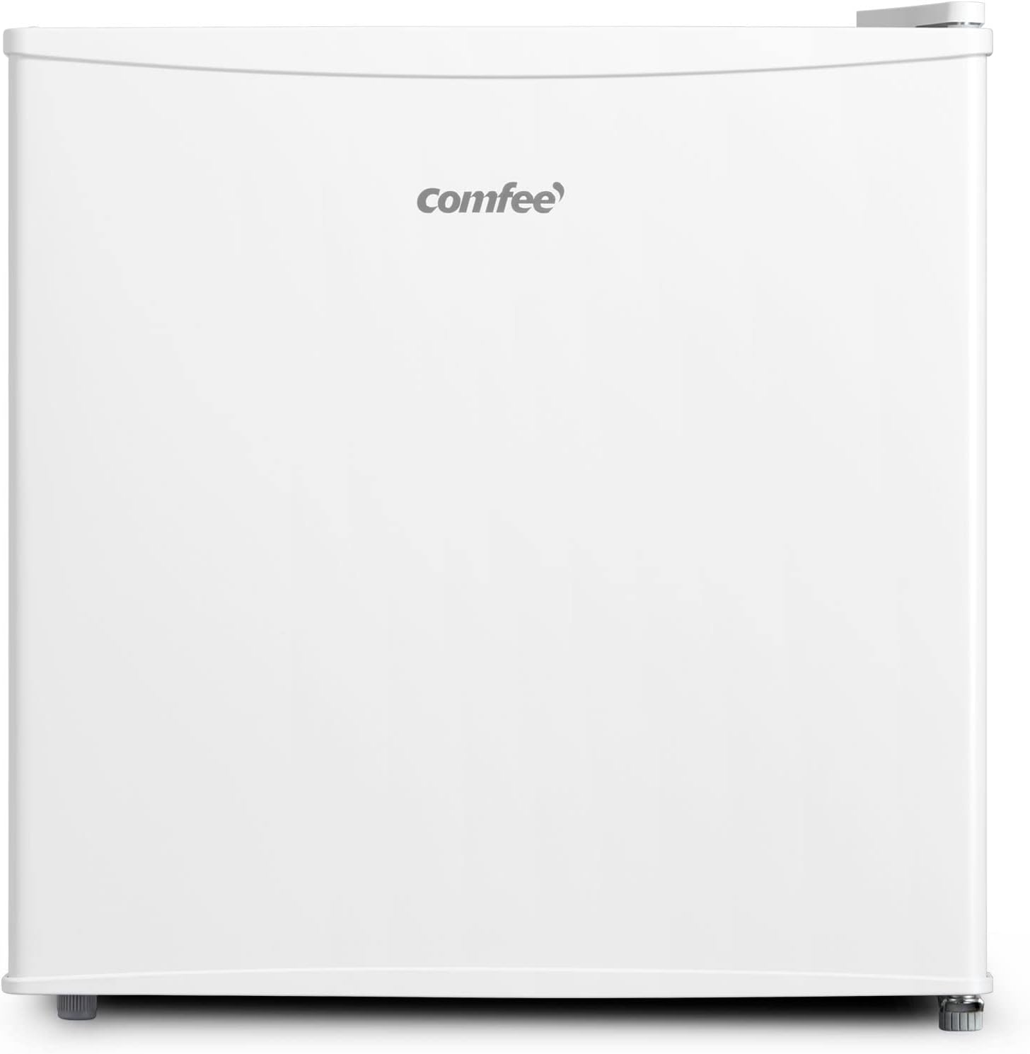 COMFEE' RCU60WH2(E) 60L Vertical Freezer, Single Door, Adjustable Temperature, Reversible Door, Quiet, Freestanding, White