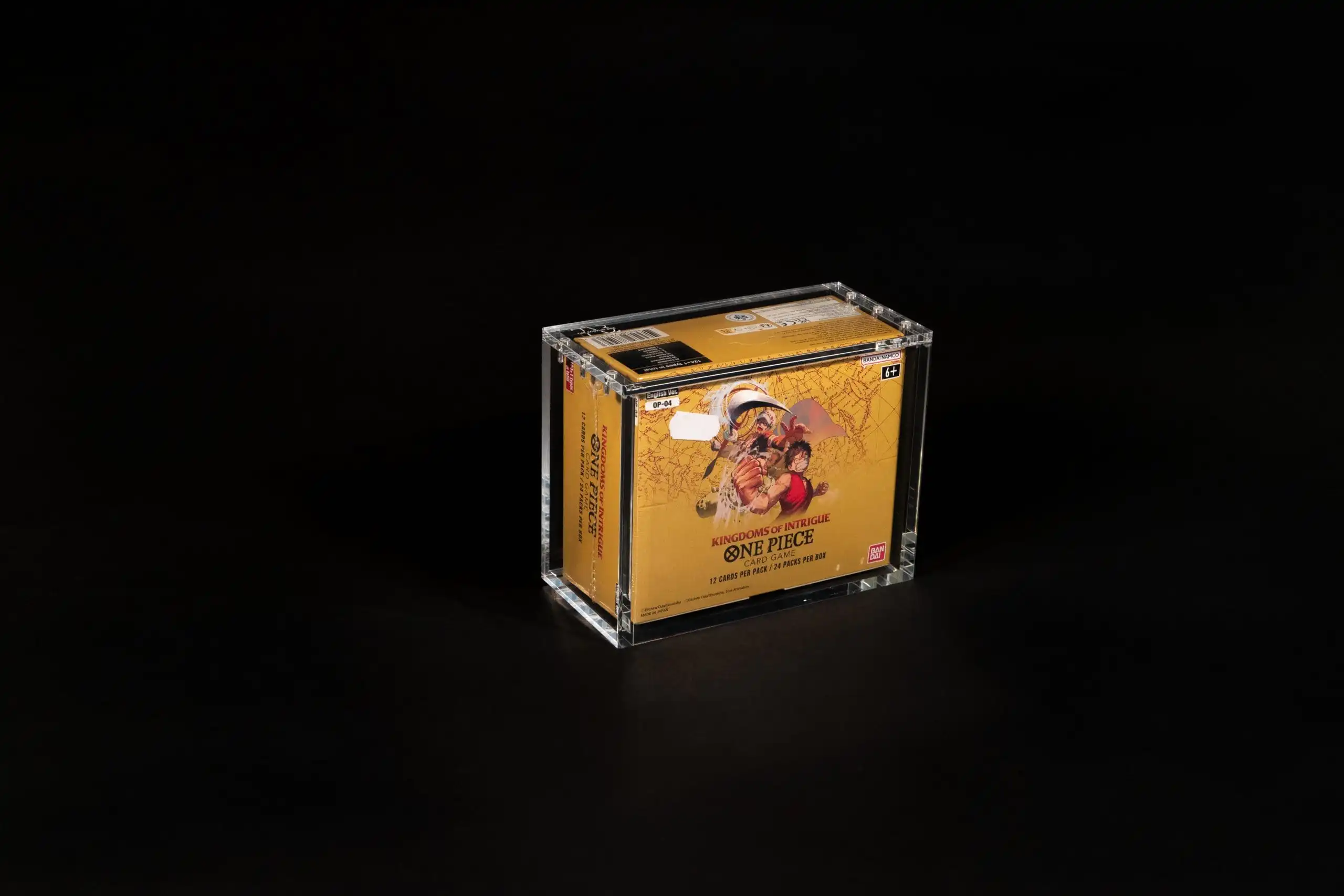 Premium 6MM Acrylic Case One Piece Booster Box