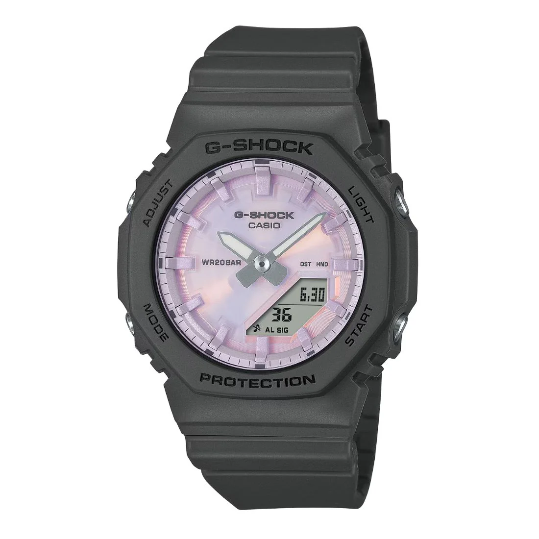 G-Shock da donna GMA-P2100PC-1AER nero quadrante iridescente
