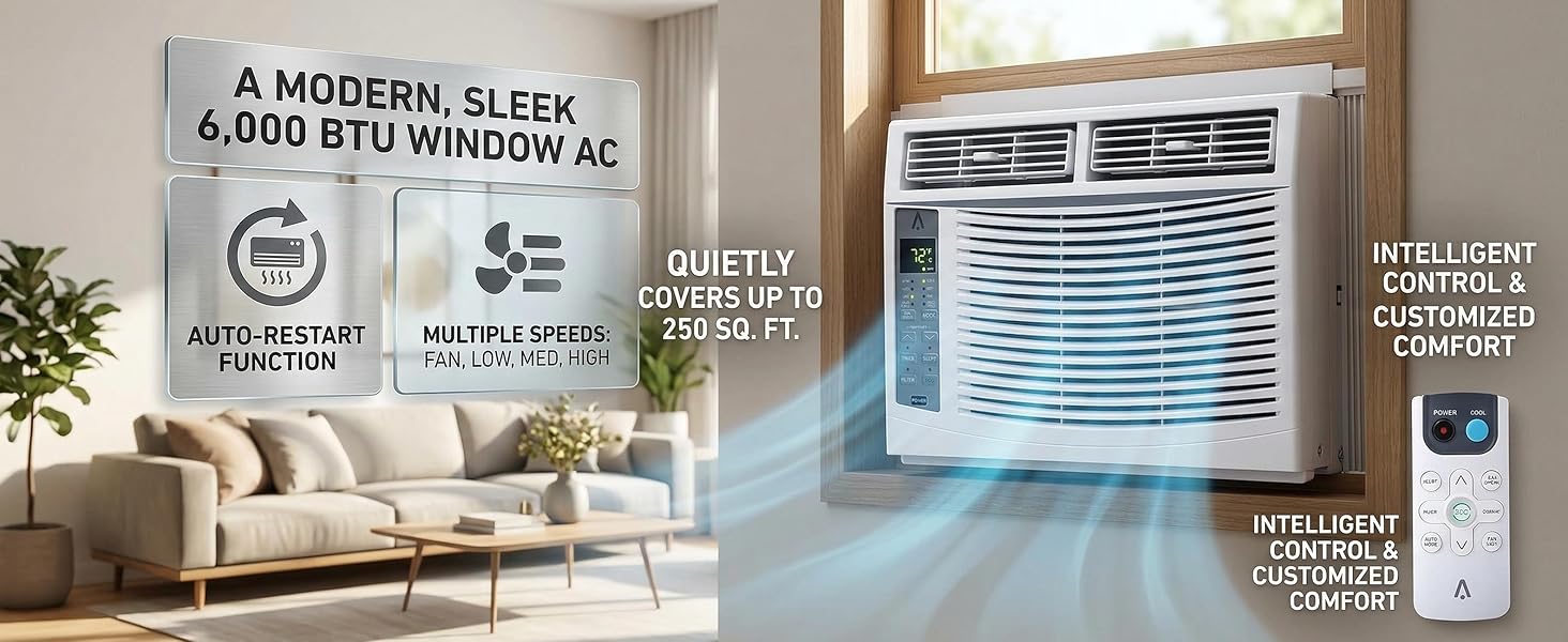 10,000 BTU Window Air Conditioner