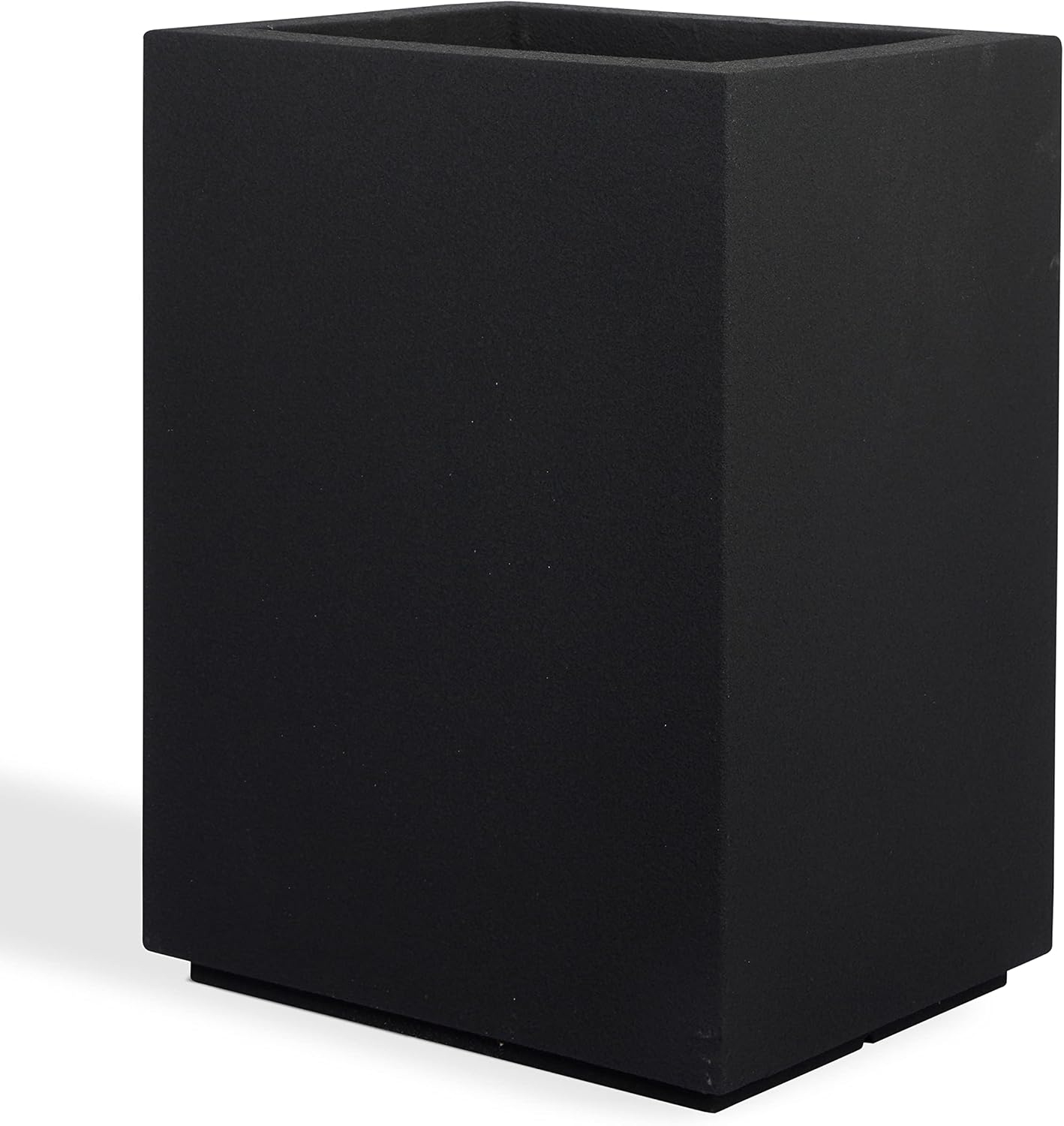 PolyStone Cozumel Tall Modern Outdoor/Indoor Column Planter  18