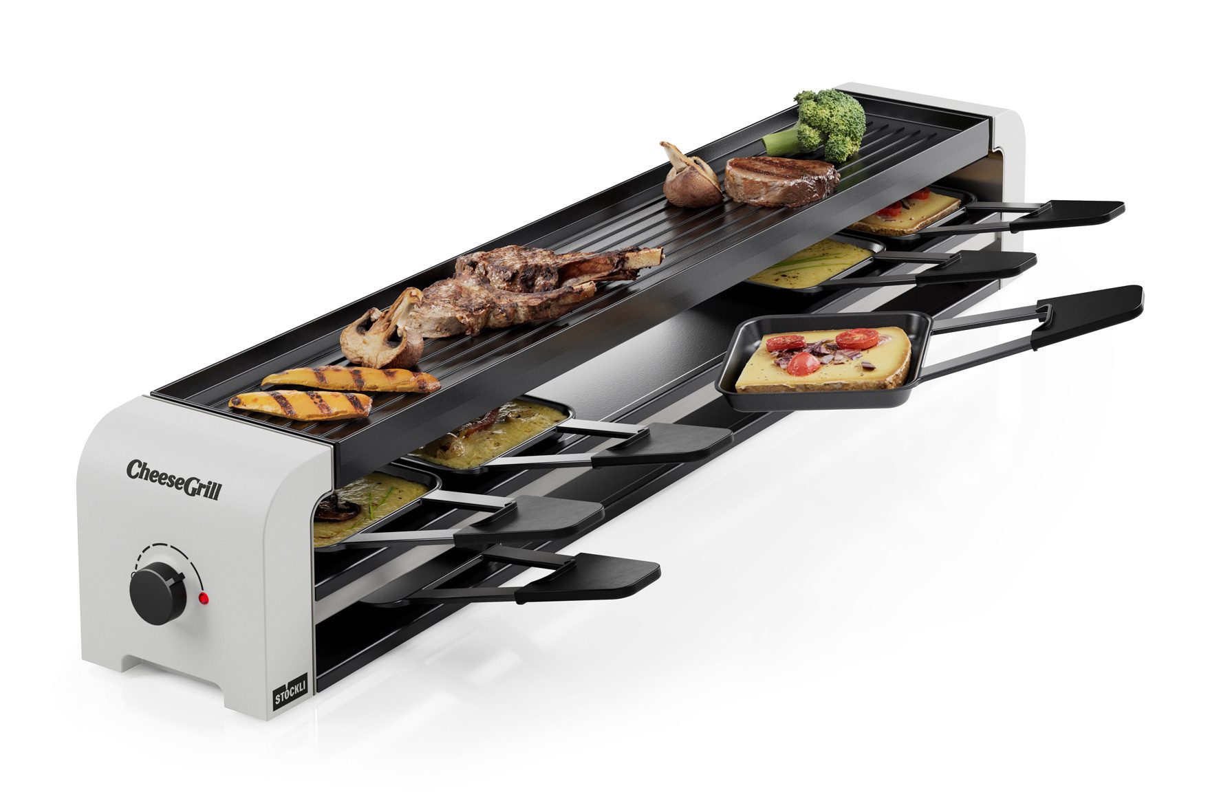 Raclette Stöckli Raclette CheeseGrill 6 White