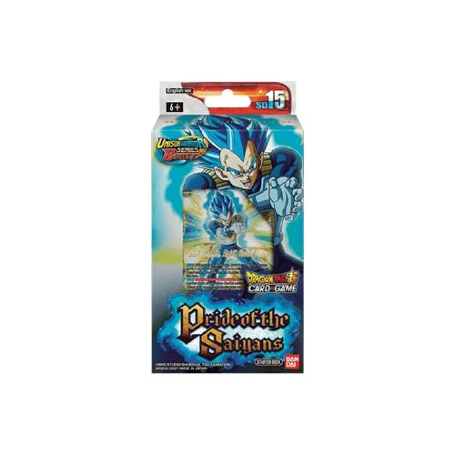 Dragon Ball Super Card Pride of the Saiyans Starter Deck Display SD-15