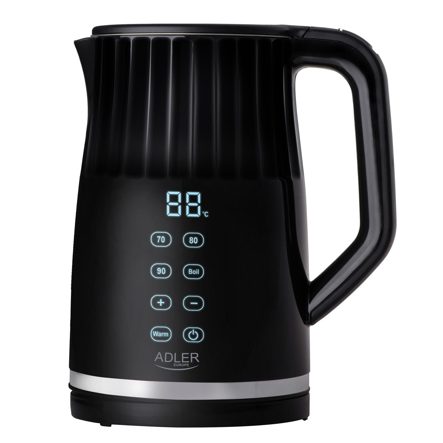 Wasserkocher AD 1350 Wasserkocher 1,7L mit LED Anzeige & Warmhaltefunktion