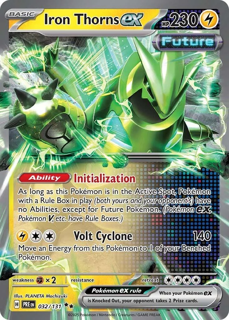Iron Thorns ex (032/131) (PRE)
