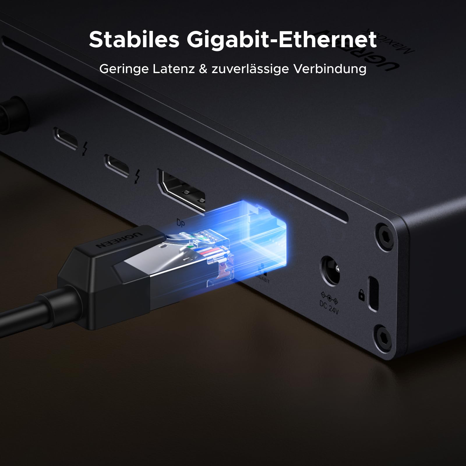 Thunderbolt 5 Dock 10-in-1 mit 140W Netzteil, 6K@60Hz oder 4K@120Hz für Thunderbolt-Laptops