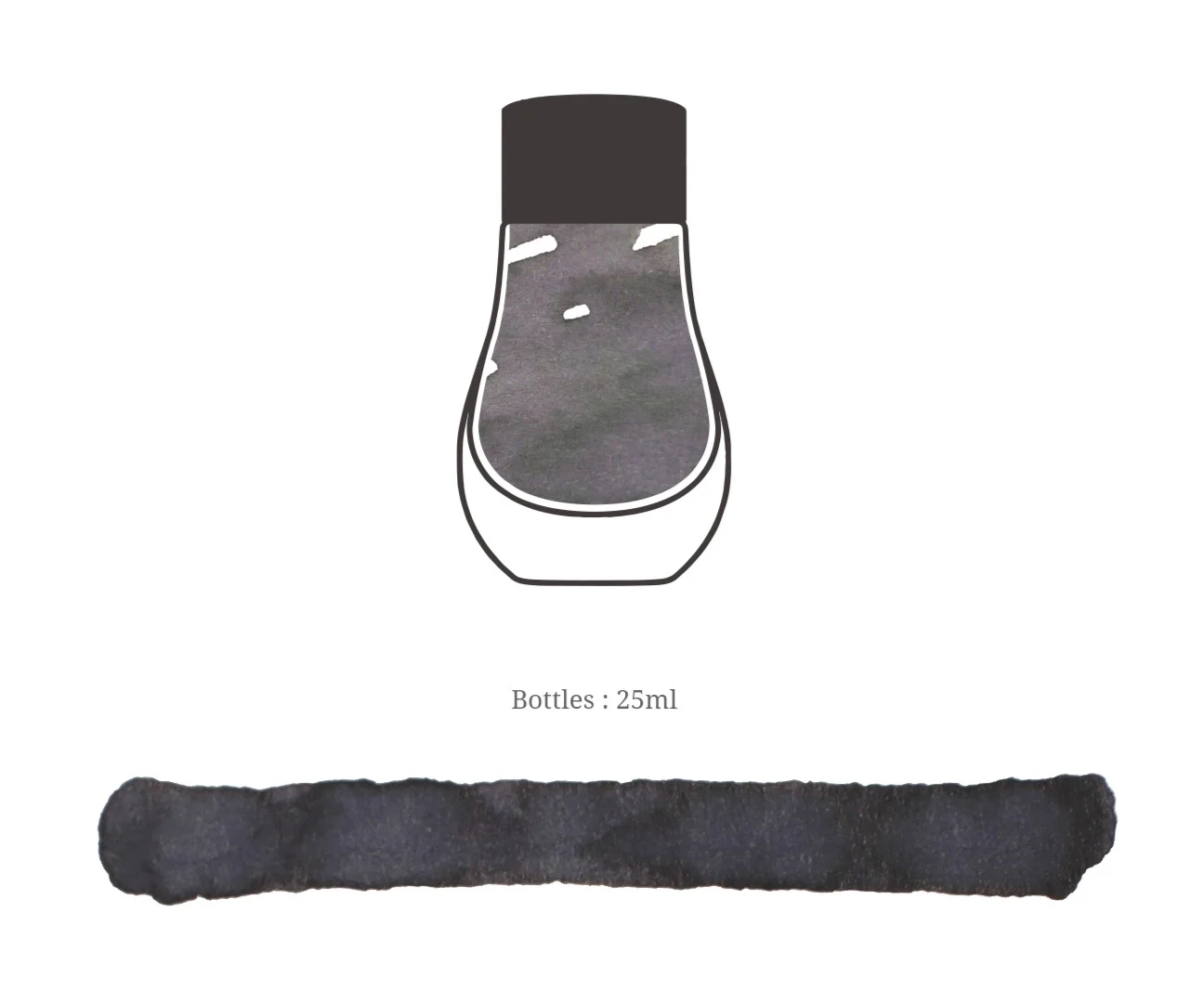 Dominant Industry Downpour - Standard Ink Bottle