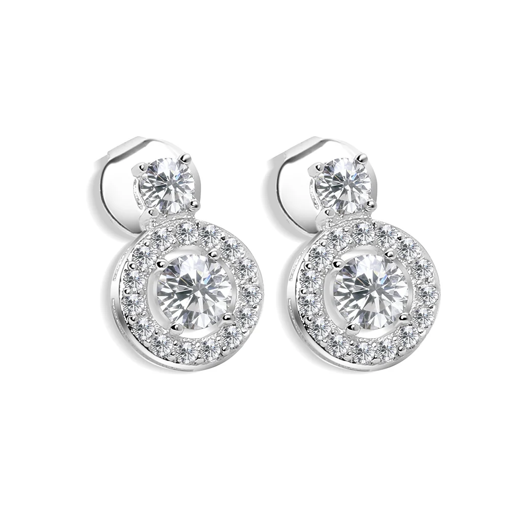 Newbridge Silverware | Petite Cubic Zircona Earrings