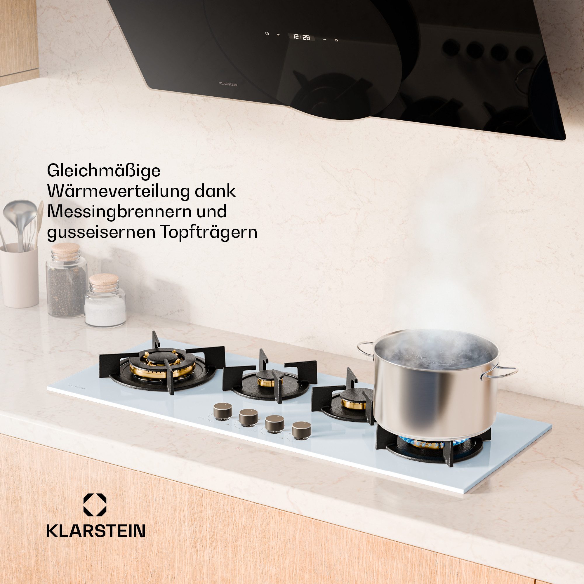 Gas-Kochfeld Goldflame 4 Slim