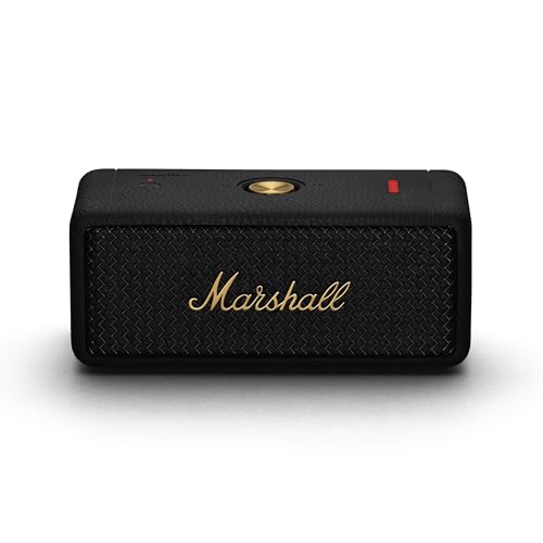 Marshall Emberton II Bluetooth Altoparlante Portatile, Senza fili Casse, Suono a 360 gradi, Impermeabilità IPX7, 20 ore riproduzione Nero : Amazon.it