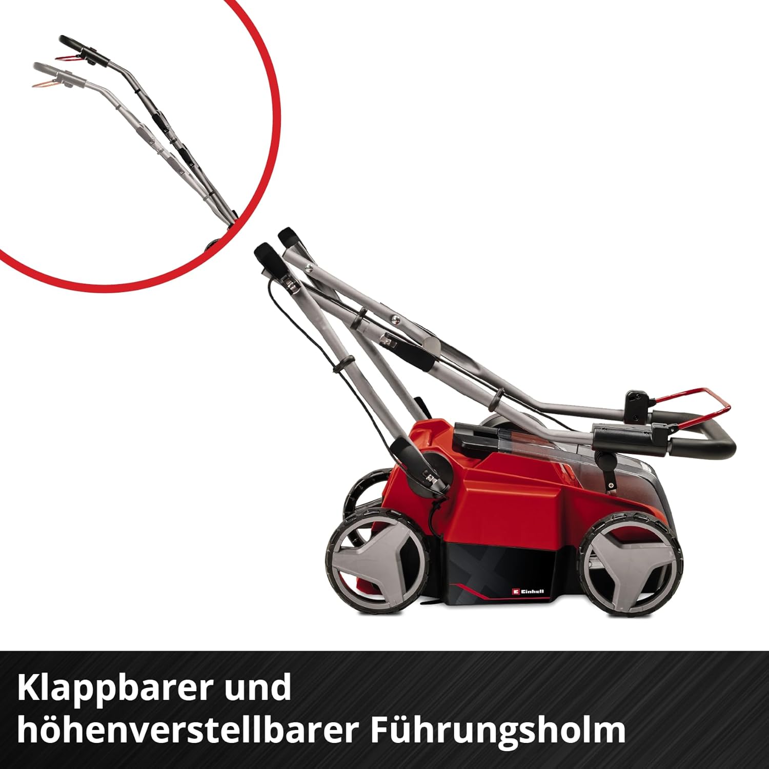 Einhell Akku-Vertikutierer-Lüfter GE-SA 36/35 Li-Solo Power X-Change (Li-Ion, 36 V, bürstenloser Motor, 35cm Messerwalze, 28L Fangsack, einstellbare Arbeitstiefe, ohne Akku  und  Ladegerät)