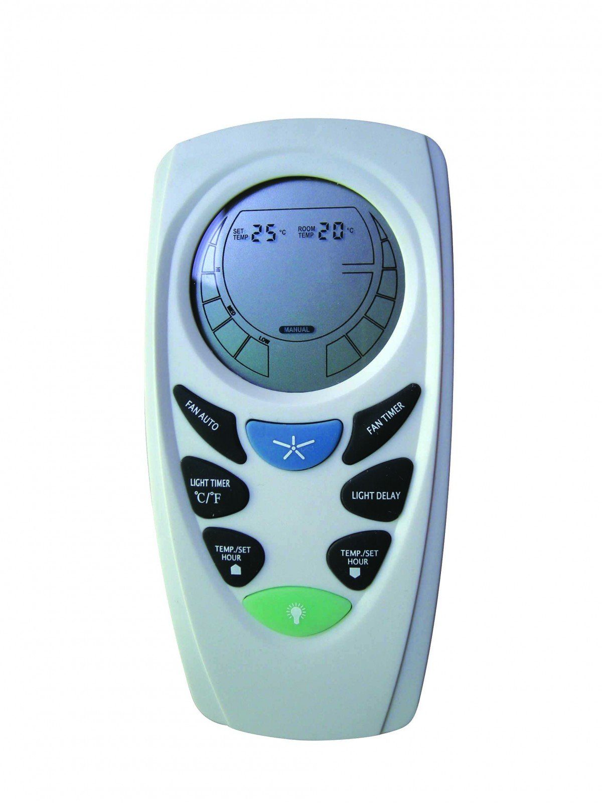 Deckenventilator Funk Fernbedienung Lucci LCD für Deckenventilatoren