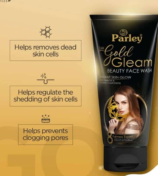 Parley 24K Gold Gleam Face Wash e??? Instant Skin Glow (75ml) e???