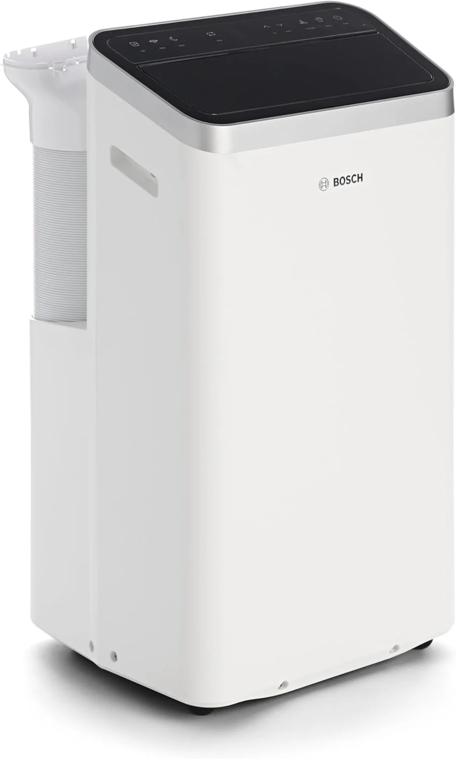 Bosch Cool 5000 Mobiles Klimagerät - 3-in-1 Klimaanlage, Luftentfeuchter, Ventilator - 3,4 kW für Räume bis zu 46 m² - Mit Auto-Modus, Silent-Modus & Sleep-Modus