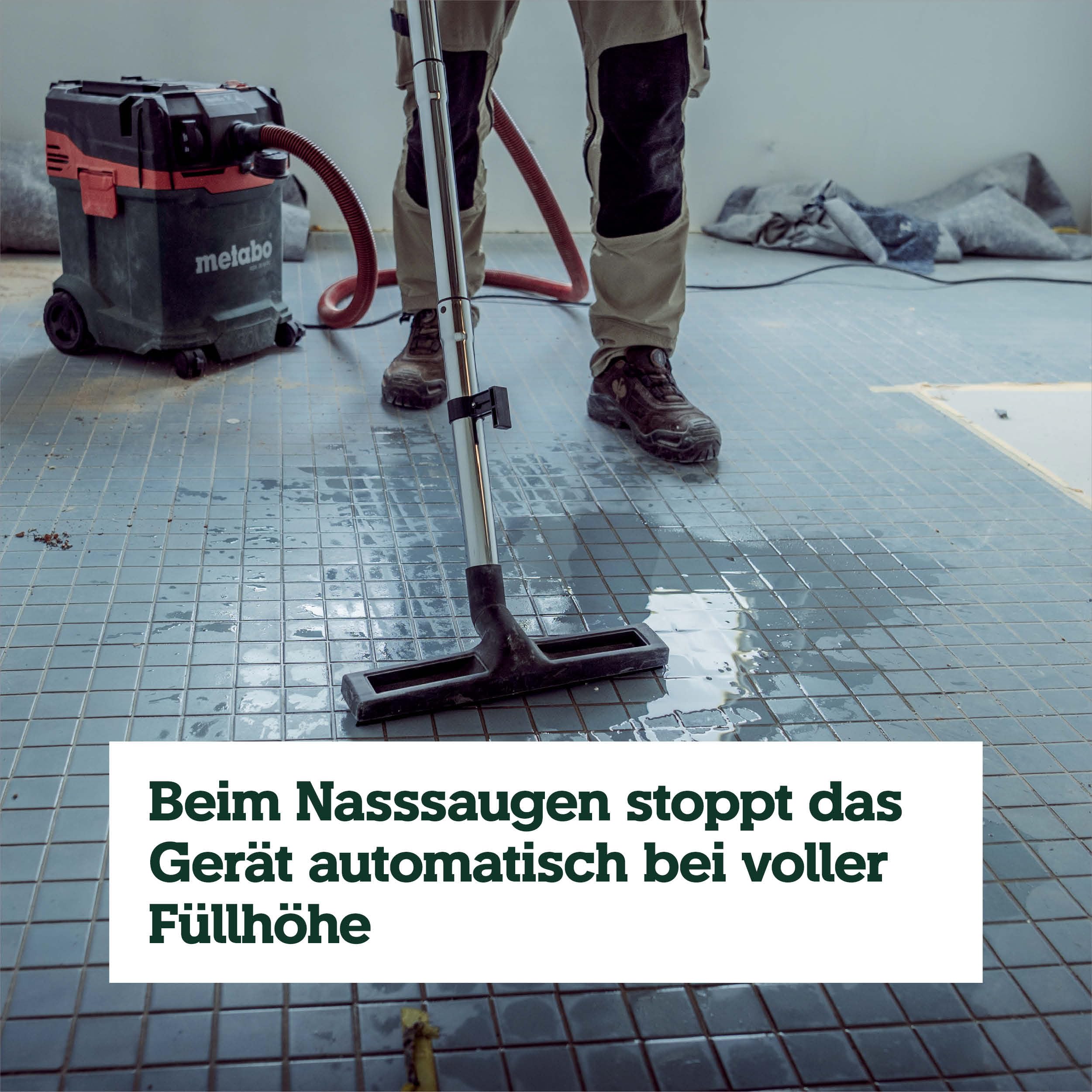 Nass- und Trockensauger ASA 30 M PC, 1200 W, Staubklasse M mit Abschaltautomatik und Antistatik-Ausstattung