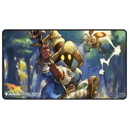 Ultra Pro: Magic the Gathering - FINAL FANTASY Black Stitched Playmat Premium - Vivi