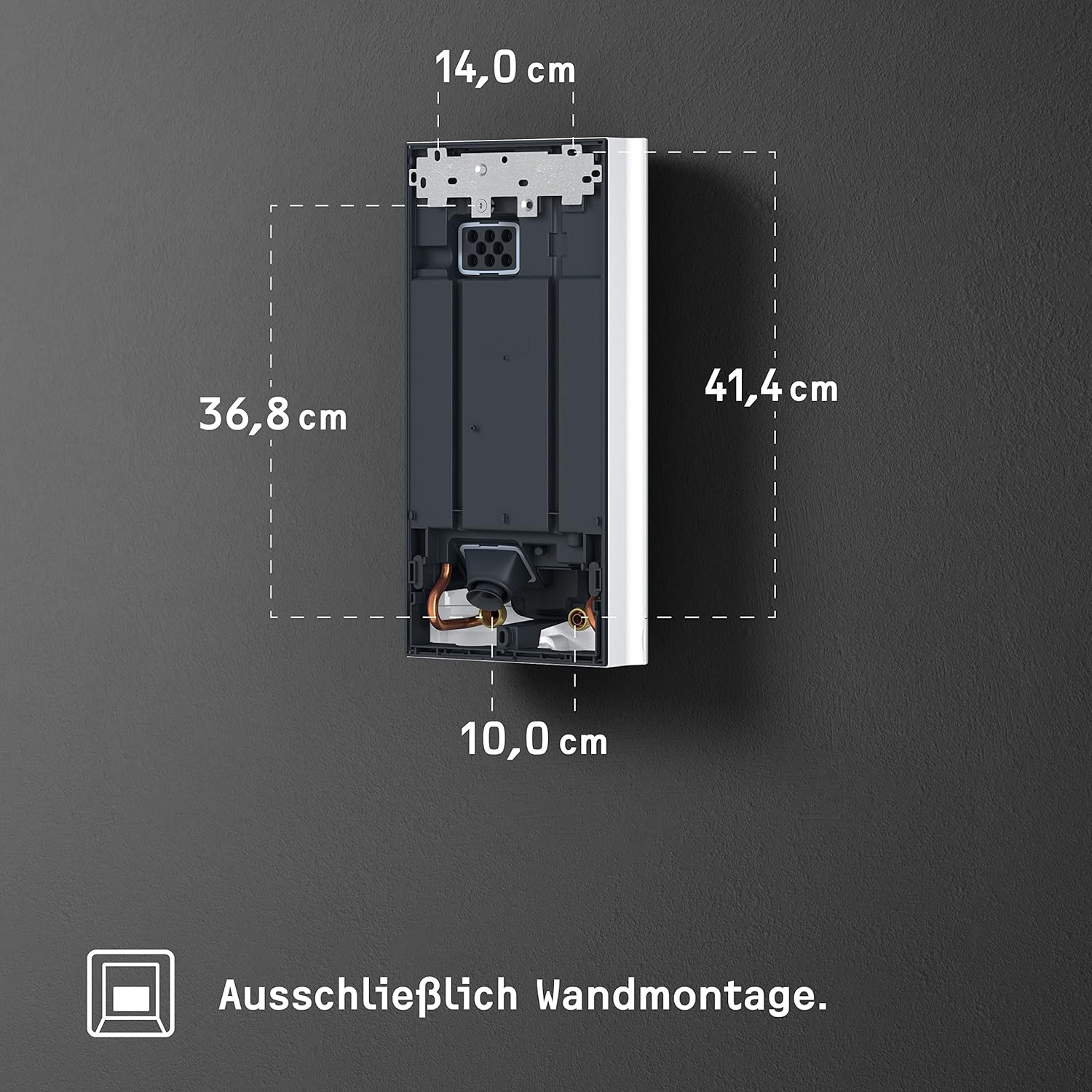 STIEBEL ELTRON elektronisch gesteuerter Durchlauferhitzer DHB 18 ST, 18 kW, druckfest, 3 Anwendungssymbole, 227608