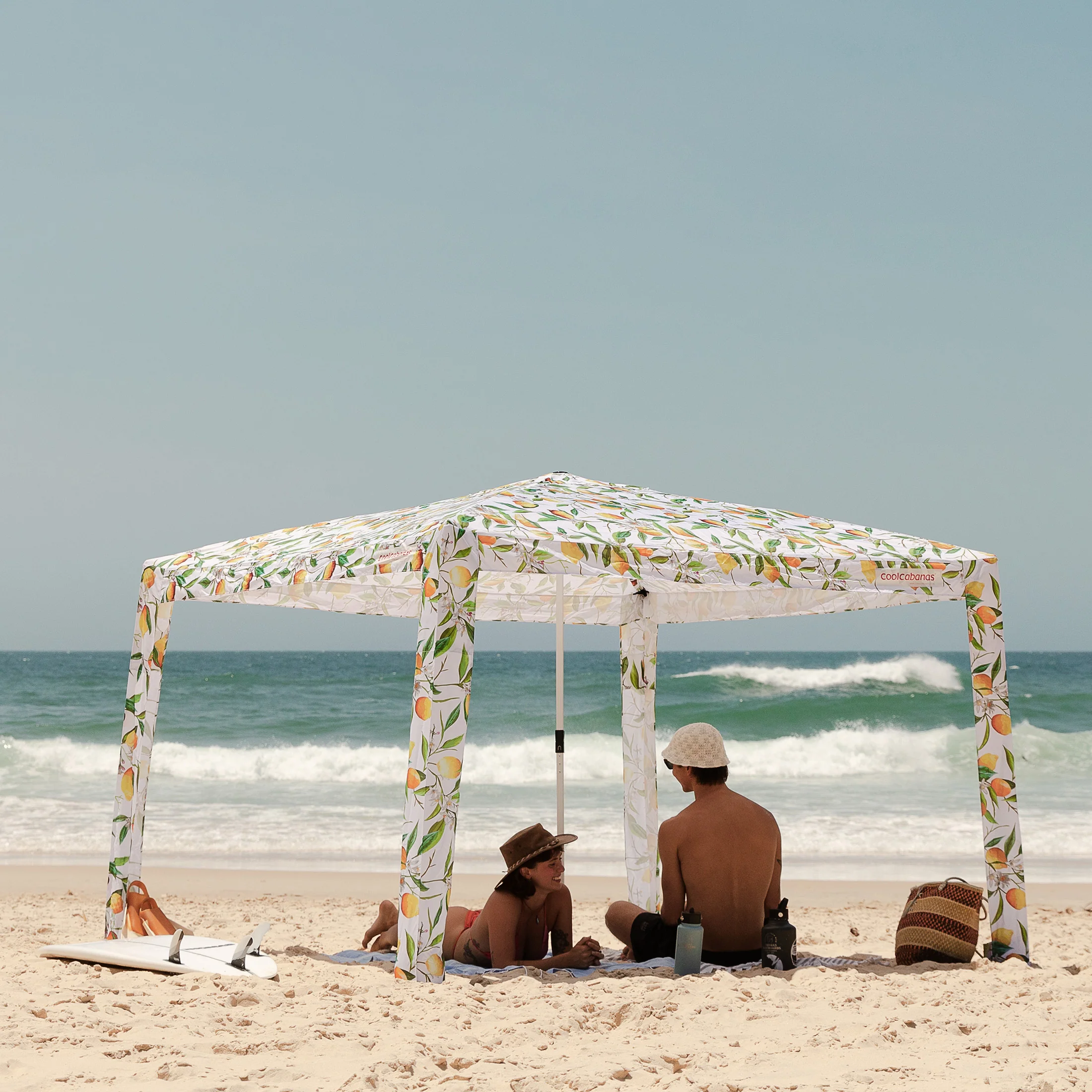 CoolCabana 5 Ombreggiatura da Spiaggia - Protezione UPF 50+, Ampia Zona d’Ombra