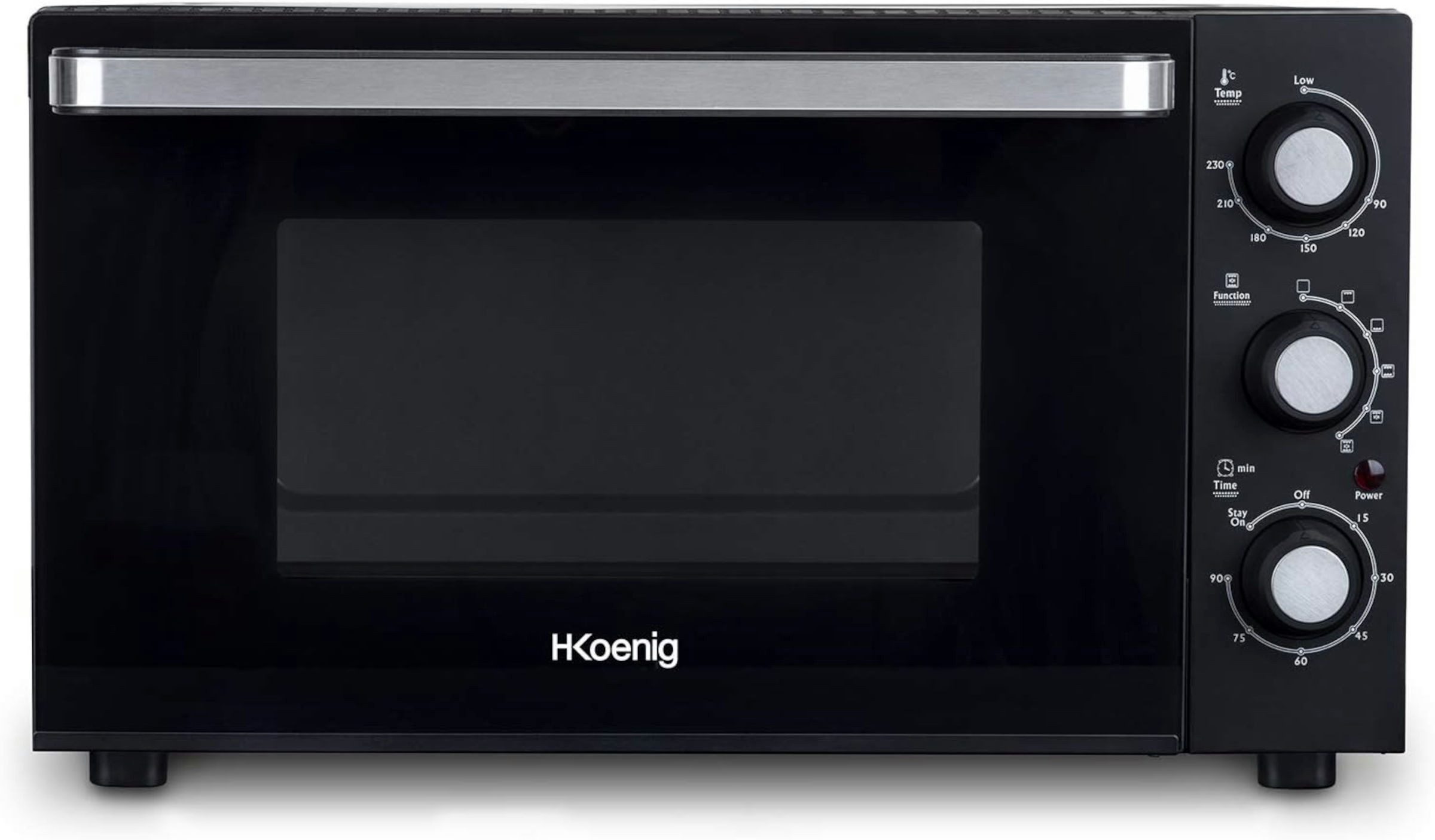 Minibackofen H.Koenig FO30 Miniofen 30 Liter Miniofen 1500 Watt