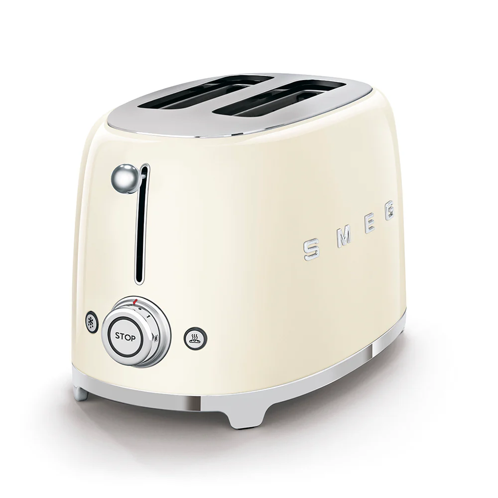 Smeg Tostapane 2 fette Panna Anni 50 TSF01CREU