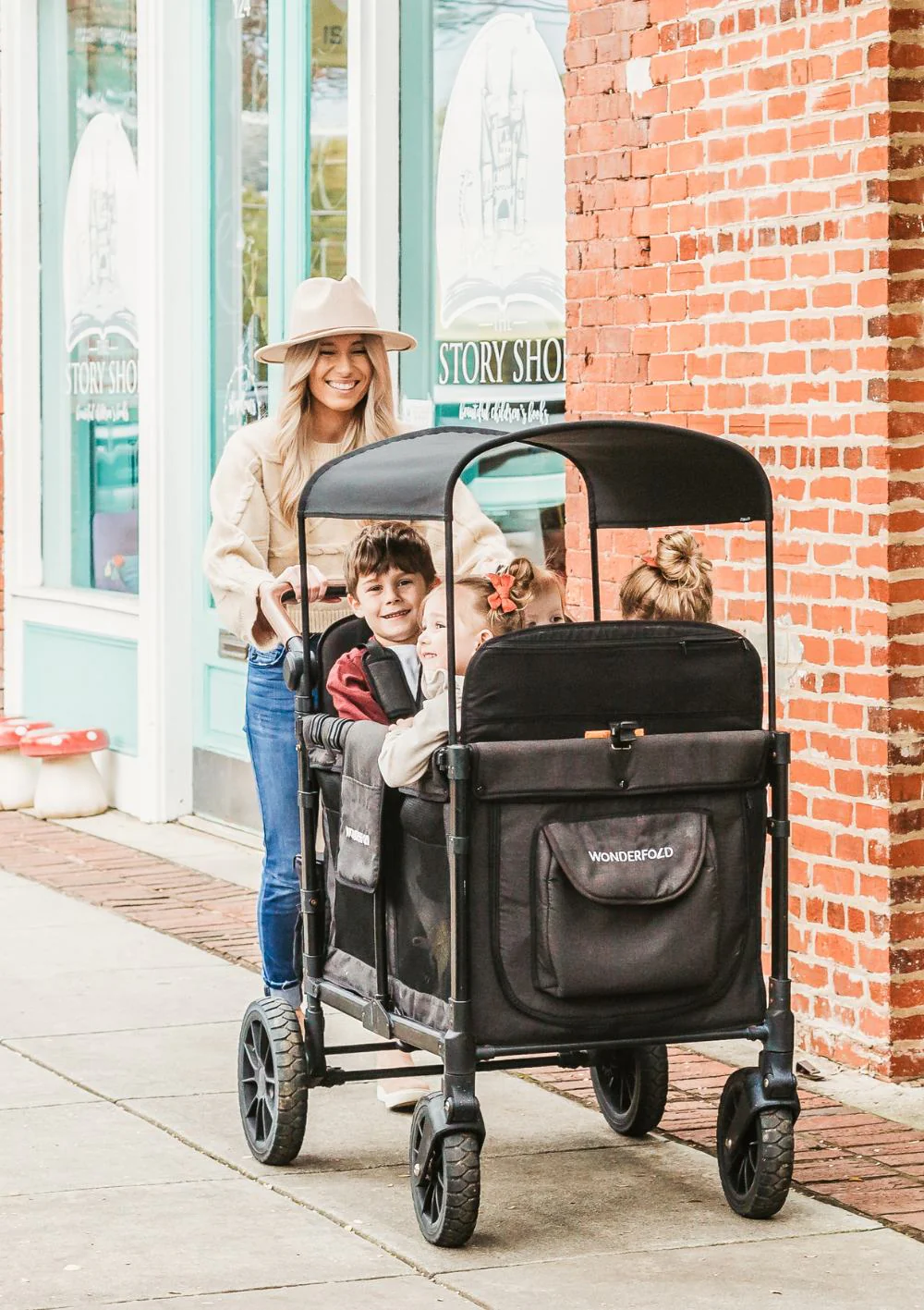 W4 Luxe Kinderwagen 4-Zits