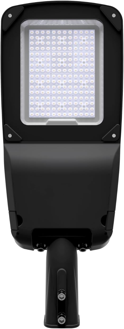 LED Straßenleuchte PRO 150W 22500lm 5000K Neutralweiß - IP66 IK08 Außenleuchte - LED Wegeleuchte Mastaufsatzleuchte für Ø 48-60mm Mast - Straßenbeleuchtung Parkplatz
