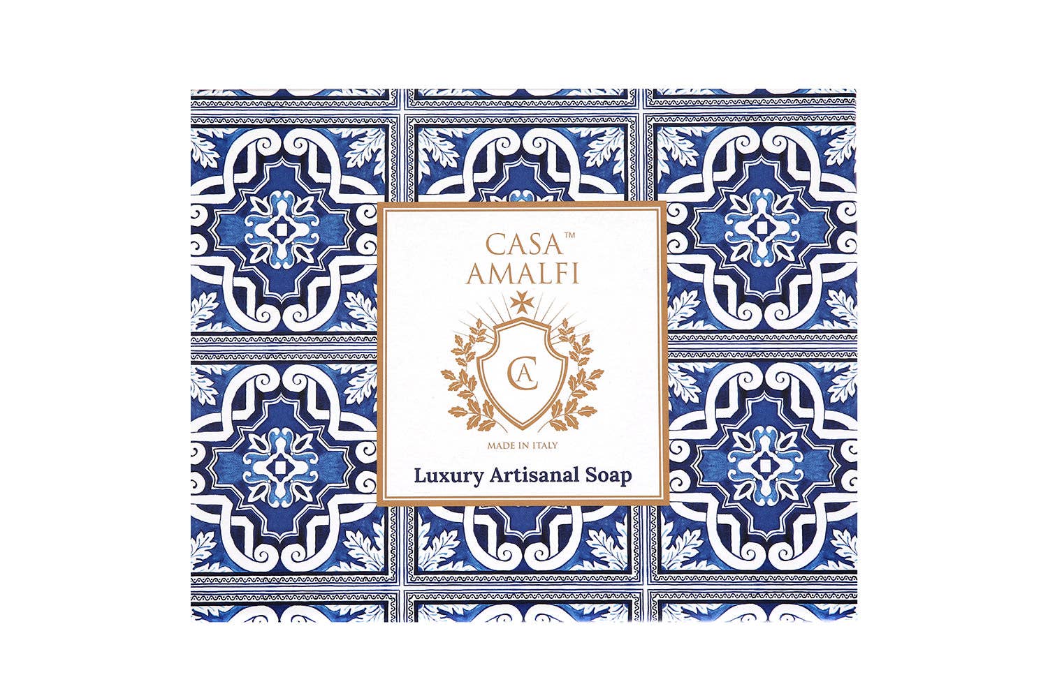 Capri & Phlegraean Islands �C Luxury Soap Gift Set | 3 Artisan Soaps & Ceramic Dish