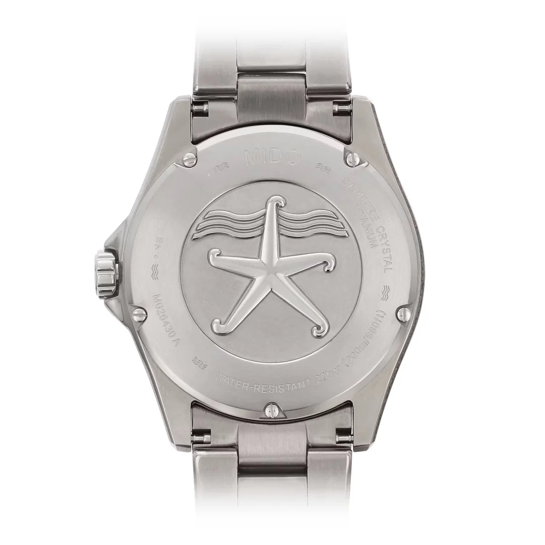 Orologio Mido Ocean Star 200 titanio con quadrante antracite