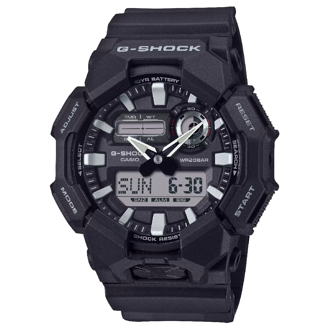 Orologio Casio G-Shock GA-010-1AER nero lunga durata